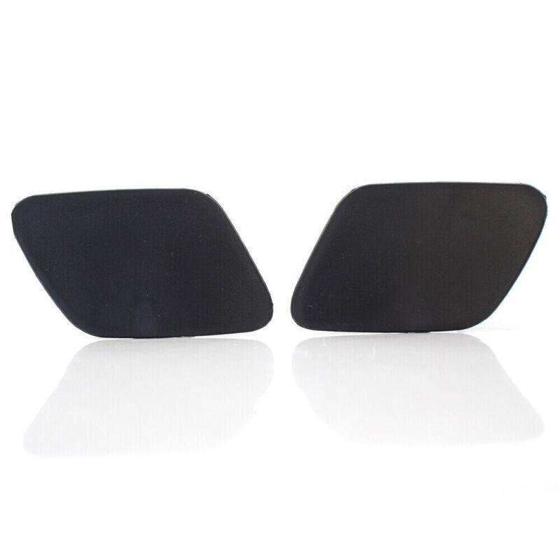 Pair For BMW X5 E70 07-09 Headlight Washer Jet Nozzle Cover Cap Left Right Side