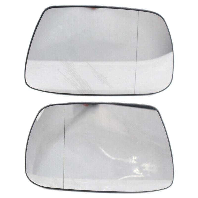 Left &amp; Right Clear HEATED Car Mirror Glass For Jeep Grand Cherokee 05-10 New