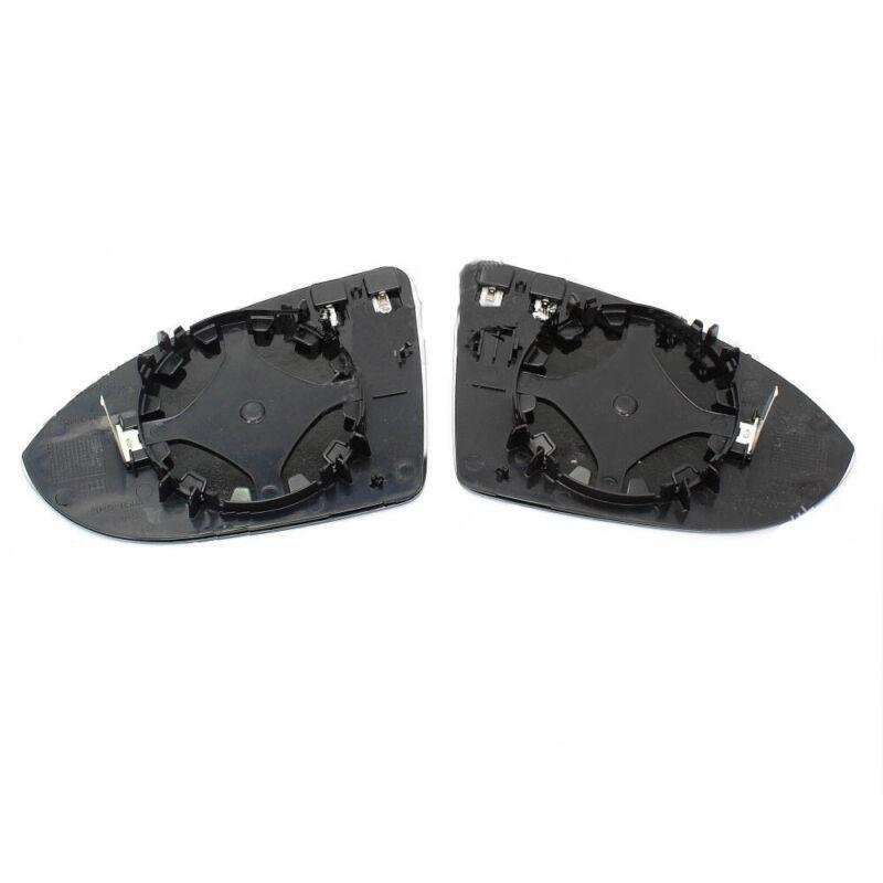Pair Wing Mirror Glass For Volkswagen VW Golf 7 2013-2017 Right&amp;Left