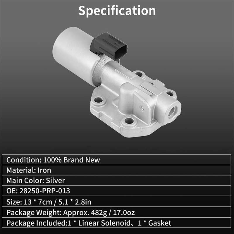 Transmission Shift Solenoid For Honda Accord CRV Element Acura ILX TSX Civic 2.4