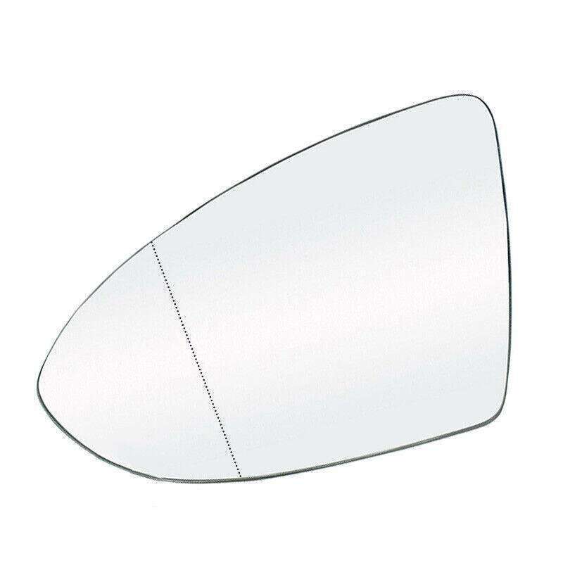Pair Wing Mirror Glass For Volkswagen VW Golf 7 2013-2017 Right&amp;Left
