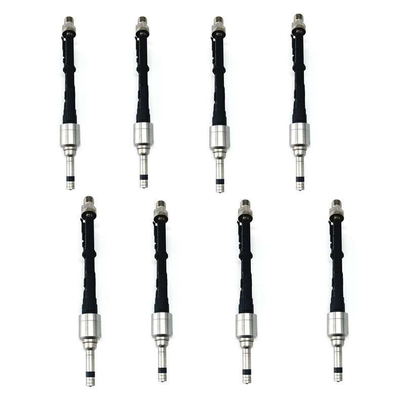 8Pcs Fuel Injector 13647645956 Fit For BMW M5 M6 X5 X6 550i 650i 750i 4.4L