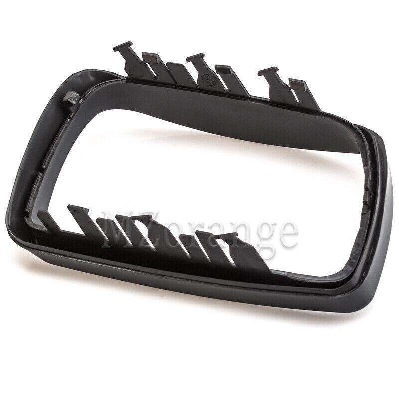 For BMW E53 X5 1999-2006 Side Door Mirror Cover Cap Trim Ring Left+Right Side