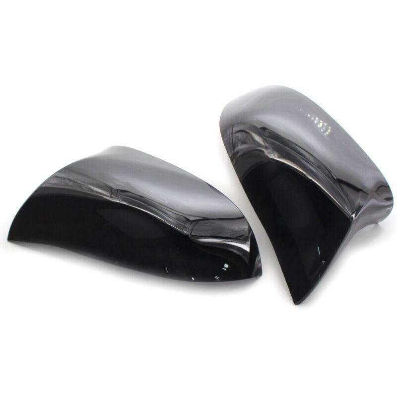 Shiny Gloss Black Side Mirror Cover Caps M Style for BMW X5 F15 X6 F16 2014-2018