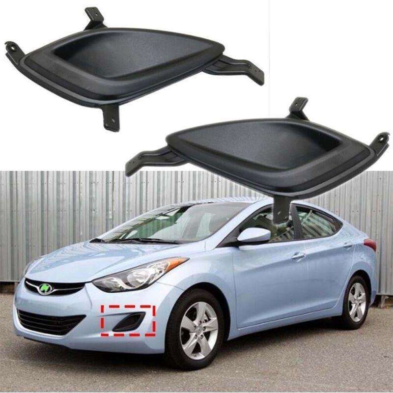 Fits For Hyundai Elantra 2011-2013 1 Pair Front Bumper Fog Lamp Covers