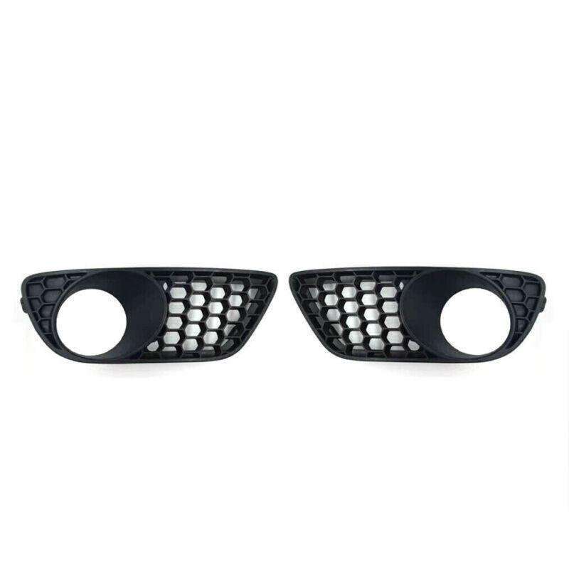 For VW Touareg Rline 2007-2010 Front Bumper Side Fog Light Cover Grille Pair