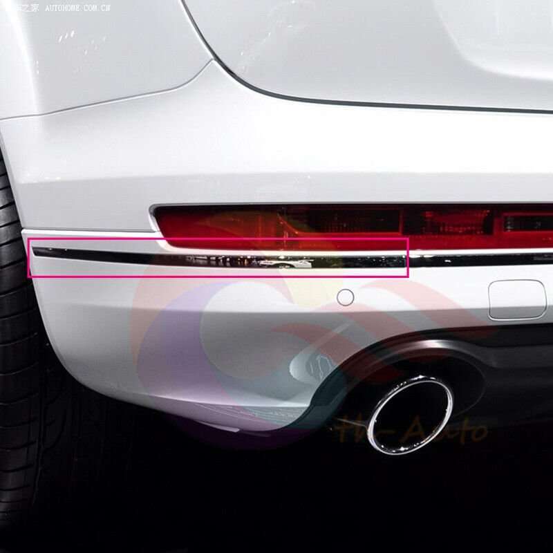 Chrome Left Side Rear Bumper Molding Trim 4L0807459 For Audi Q7 4LB 2010-2015
