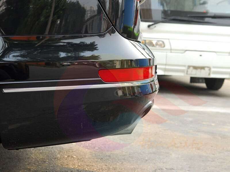 Chrome Left Side Rear Bumper Molding Trim 4L0807459 For Audi Q7 4LB 2010-2015