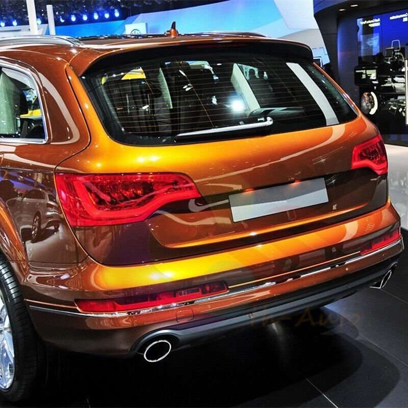 Chrome Left Side Rear Bumper Molding Trim 4L0807459 For Audi Q7 4LB 2010-2015