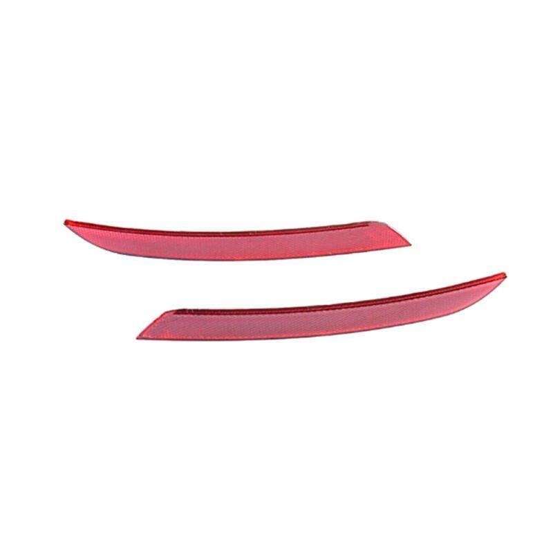 2pcs Rear Bumper Reflector Light For BMW 5 Series F10 LCI F18 LCI 2014-2017