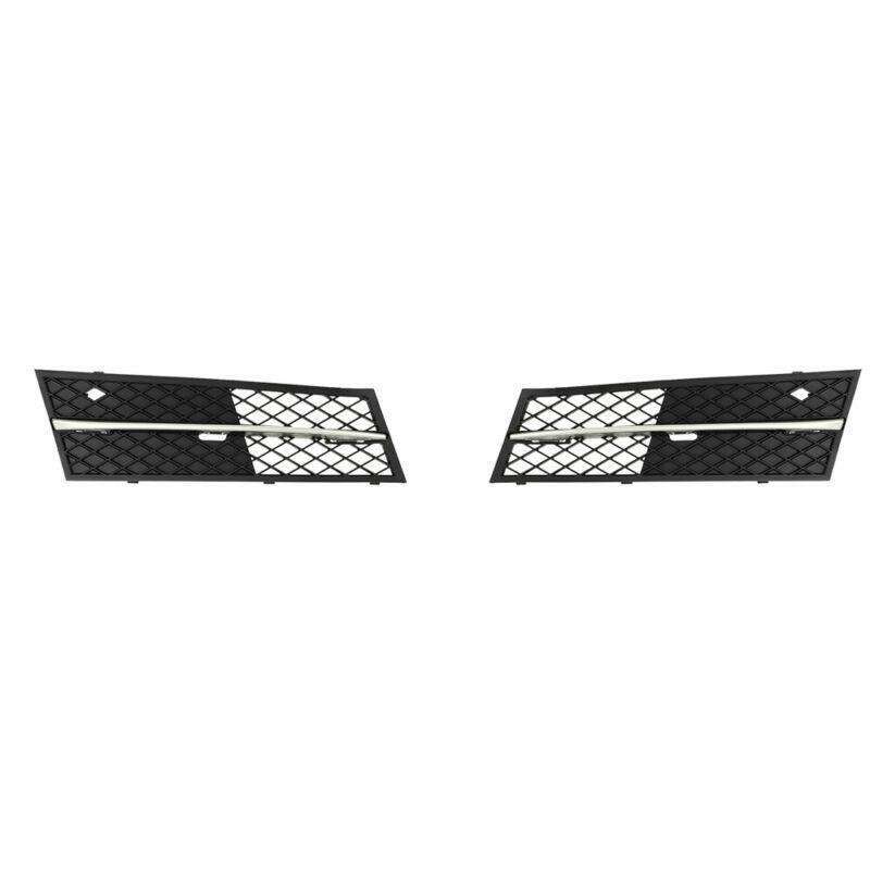 1 Pair of Car Front Bumper Grilles Grille fit for BMW F10/F18 10-14