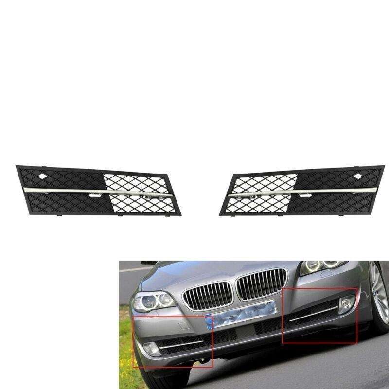 1 Pair of Car Front Bumper Grilles Grille fit for BMW F10/F18 10-14