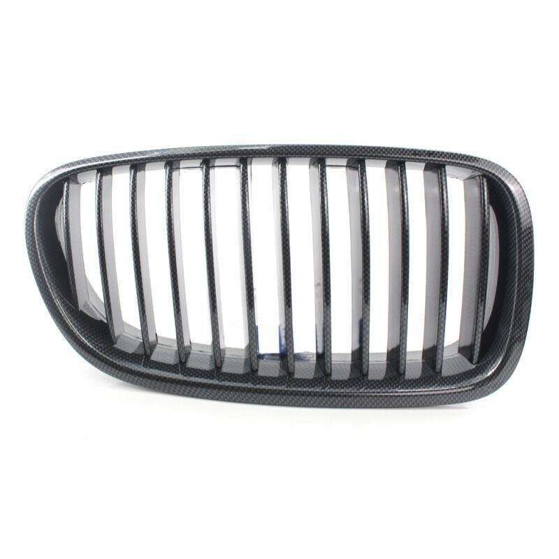 LR Carbon Fiber Style Car Front Grill Grille Fits for BMW F10 F18 M5 2010-2015