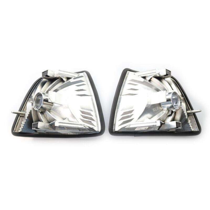 Pair Clear Corner Light Turn Signal for BMW E36 3 Series 4DR 1992-1998 No Bulb
