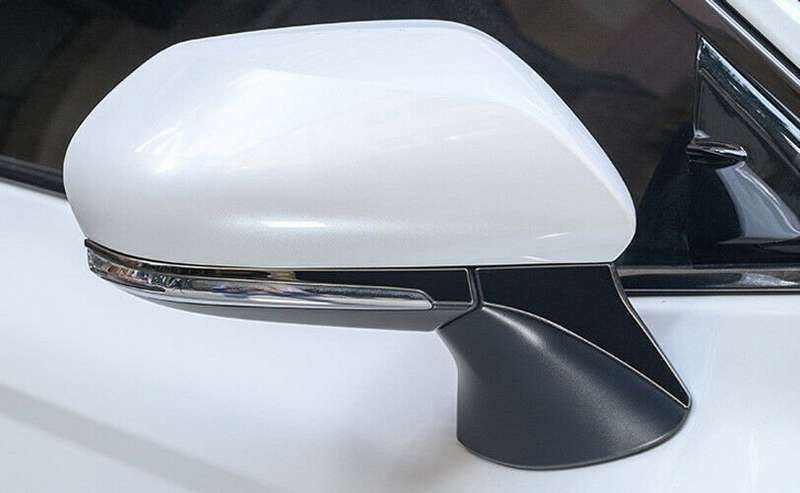 For Toyota Camry 2018-23 Black Rearview Side Mirror Bottom Base Cover Strip Trim