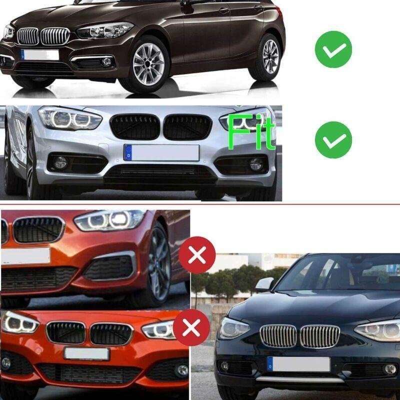 Front Bumper Fog Light Grille For BMW 1 Series F20 F21 LCI 15-19 Sport Left