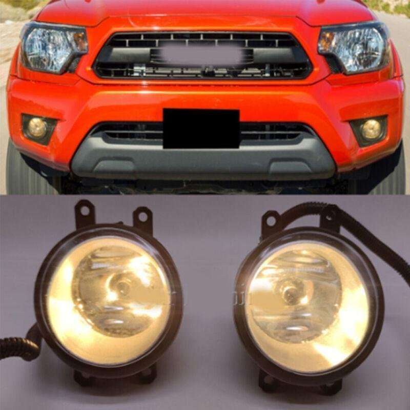 Front Bumper Driving Fog Light Lamps w/bulb For Toyota Tacoma 2012-2015 Pair