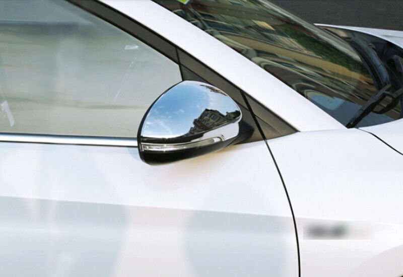 For Hyundai Tucson 2016-2021 Chrome Side Door Rearview Mirror Cover cap trim