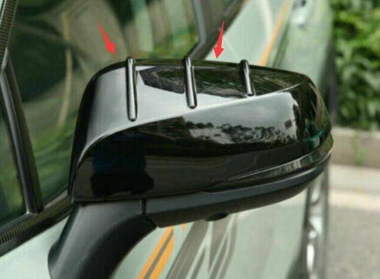 For Toyota Corolla Cross 2022-2023 Gloss Black Rear View Side Door Mirror Cover