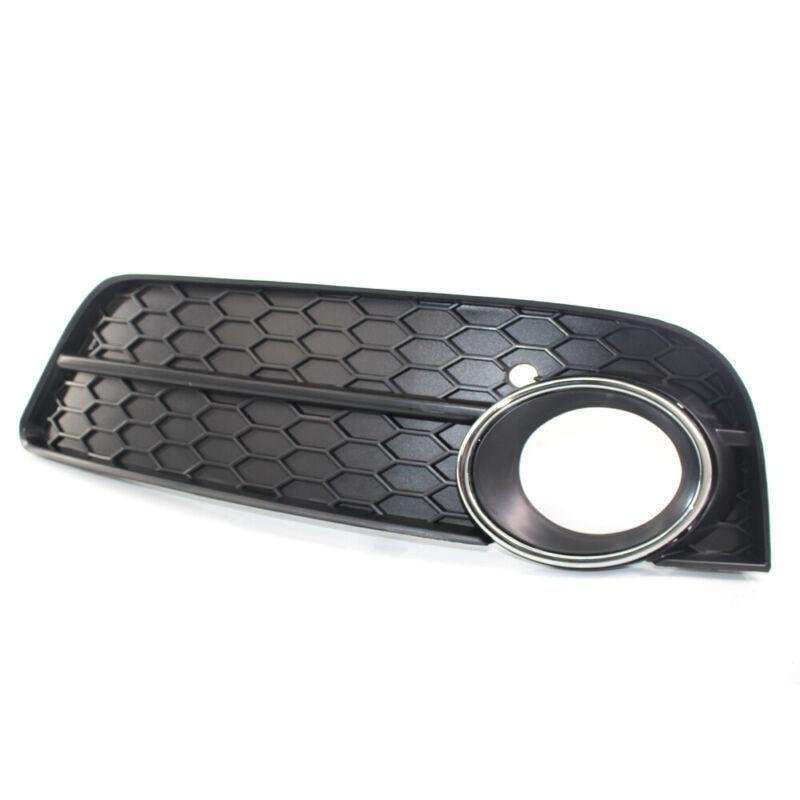 2X ABS Car Front L&amp;R Bumper Fog Light Lower Grille Cover for Audi A5 2008-2011