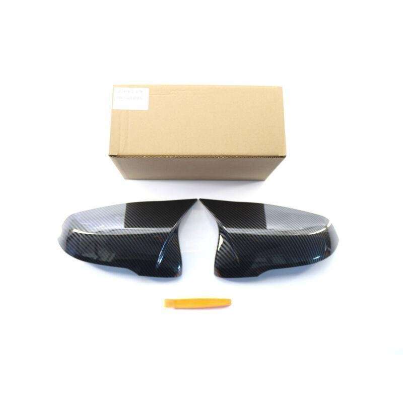 Fit For BMW X1 F48 2016-2020 Car Side Mirror Cover Caps Carbon Fiber Style