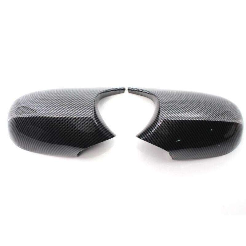 For BMW E90 LCI 3 Series 2009-2011 2010 Carbon Fiber Style Mirror Cover Cap L&amp;R