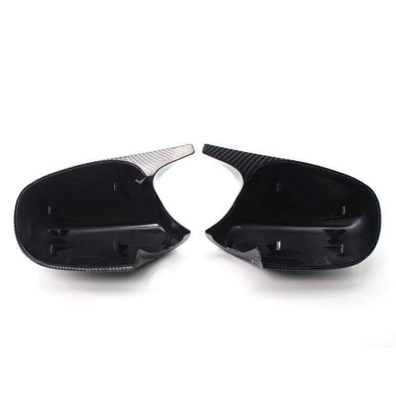 For BMW E90 LCI 3 Series 2009-2011 2010 Carbon Fiber Style Mirror Cover Cap L&amp;R