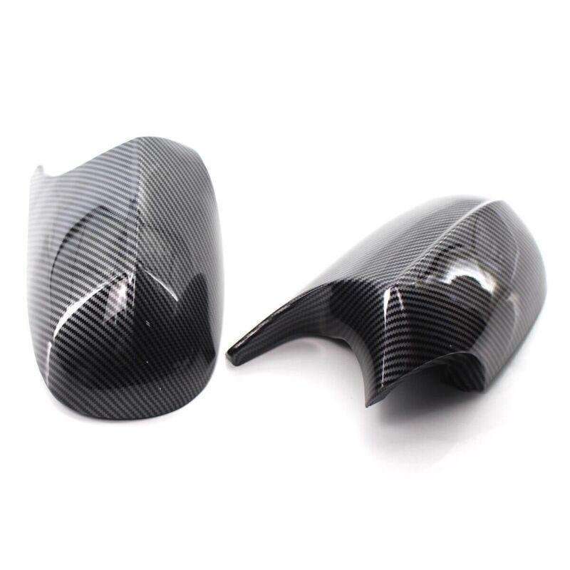 For BMW E90 LCI 3 Series 2009-2011 2010 Carbon Fiber Style Mirror Cover Cap L&amp;R