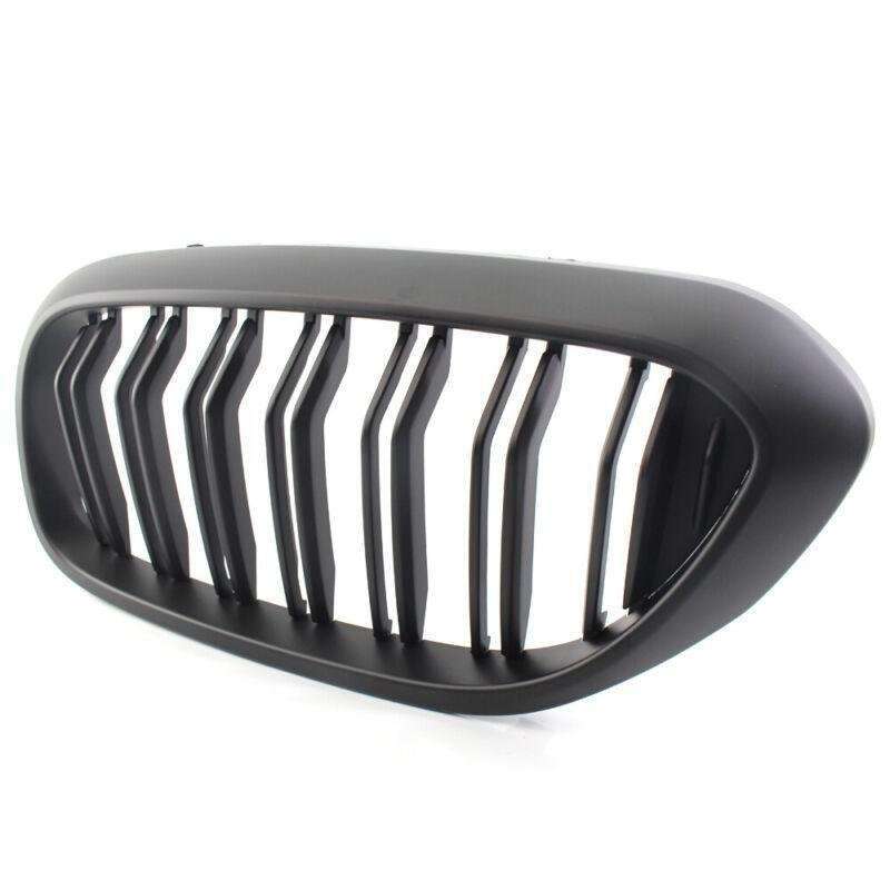 Pair of Brand New Matte Black Front Grille Fit For BMW 5-Series G30 2017 Grill