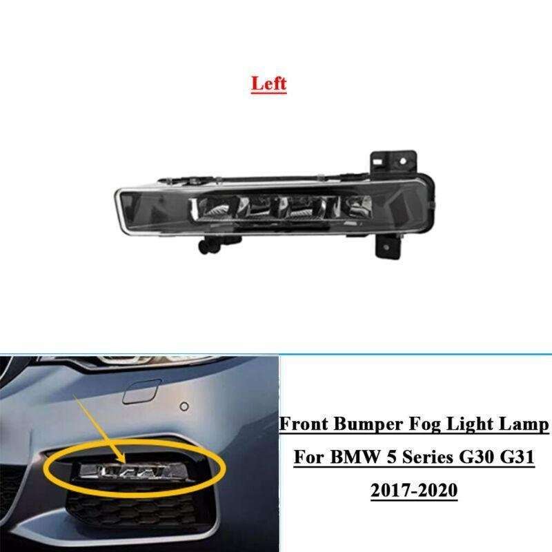 Front Bumper LED Fog Light Lamp For BMW 5 Series G30 G31 17-20 Left 63179477171