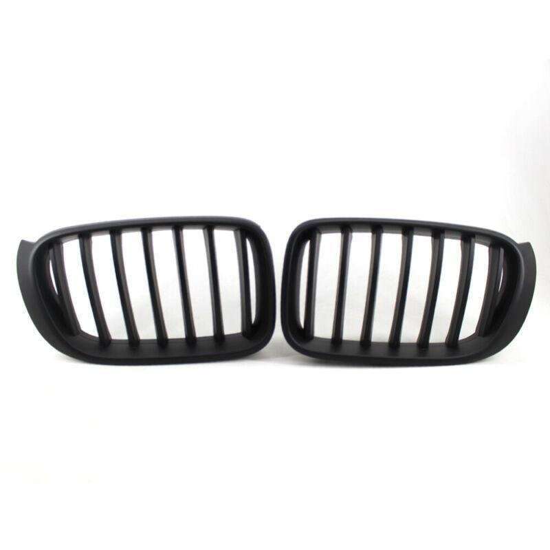 Matte BLACK Front Hood Grille Fit For BMW F25LCI X3 F26 X4 15-17 X4M