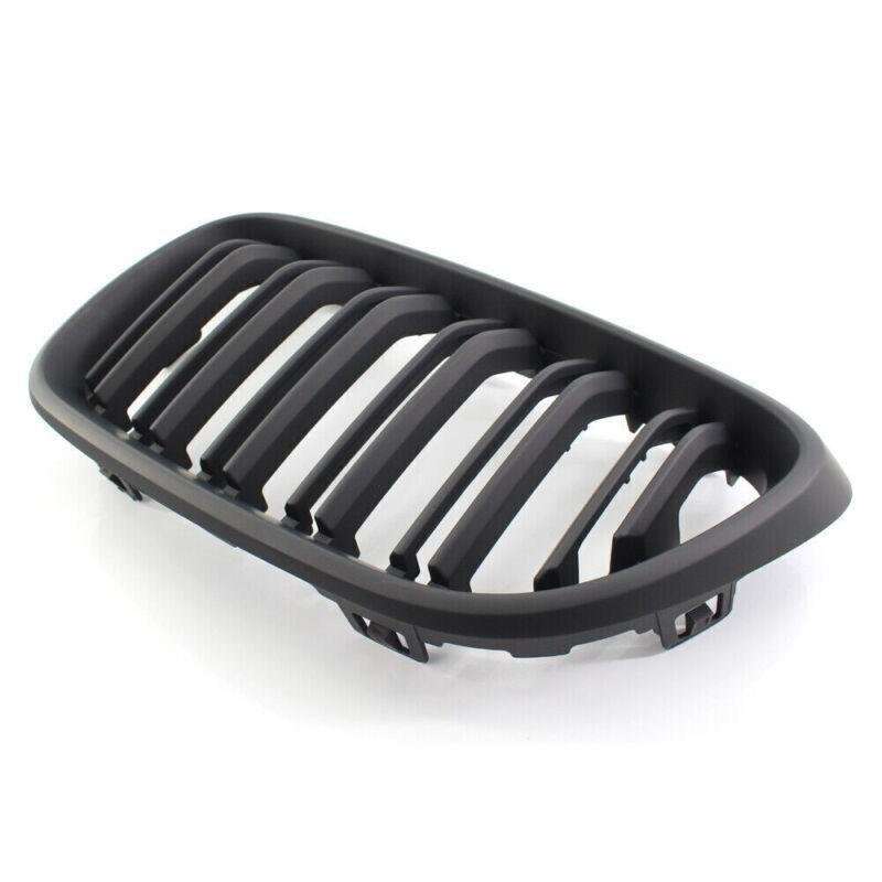 M Style Matte Black Front Grille Kit Dual Line for BMW F23 2014+ Coupe 220i 228i