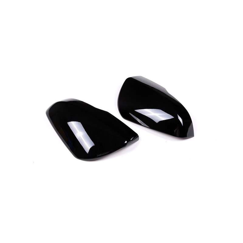 Side Rearview Mirror Cover For Subaru Forester/Outback/Legacy 19-22 Gloss Black