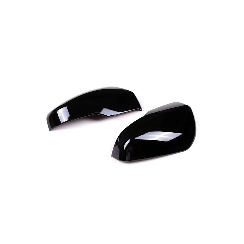 Side Rearview Mirror Cover For Subaru Forester/Outback/Legacy 19-22 Gloss Black