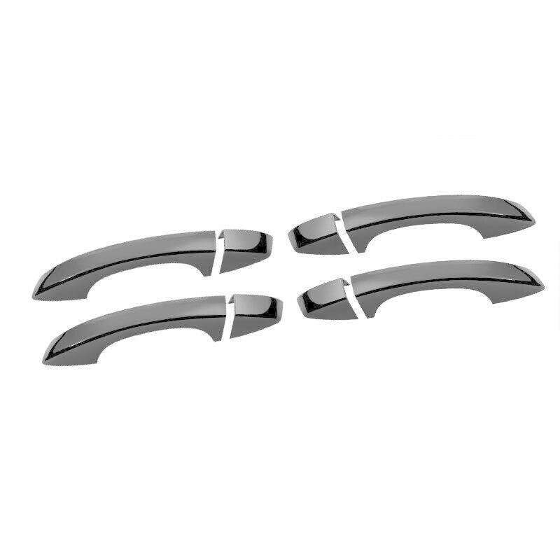 For VW Golf MK7 MK7.5 2014-2019 ABS Black Exterior Side Door Handle Cover Trim