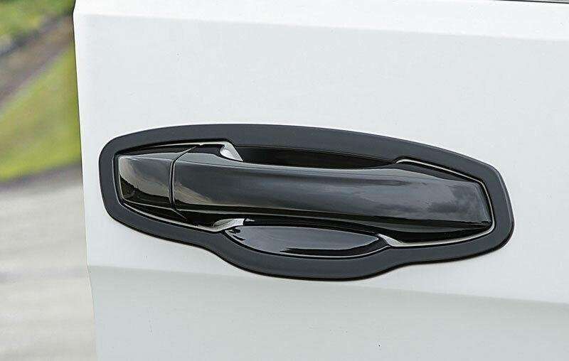 For VW Golf MK7 MK7.5 2014-2019 ABS Black Exterior Side Door Handle Cover Trim