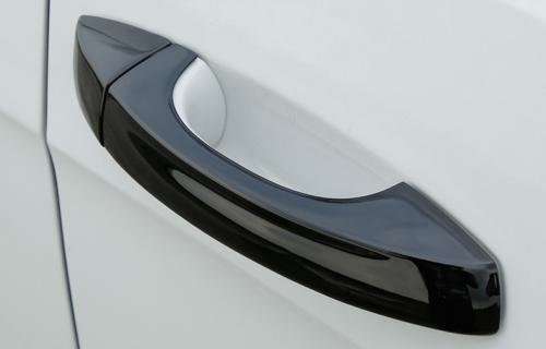 For VW Golf MK7 MK7.5 2014-2019 ABS Black Exterior Side Door Handle Cover Trim