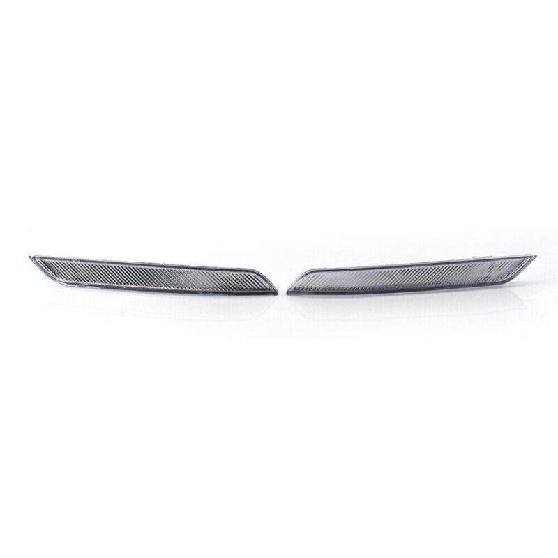 Pair For BMW X6 E71 E72 2007-14 Clear White Side Marker Reflector Light No Bulb