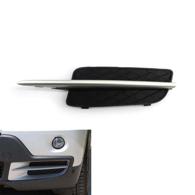 Front Left Side Bumper Lower Grille Cover w/Silver Trim For 2007-2009 BMW X5 E70