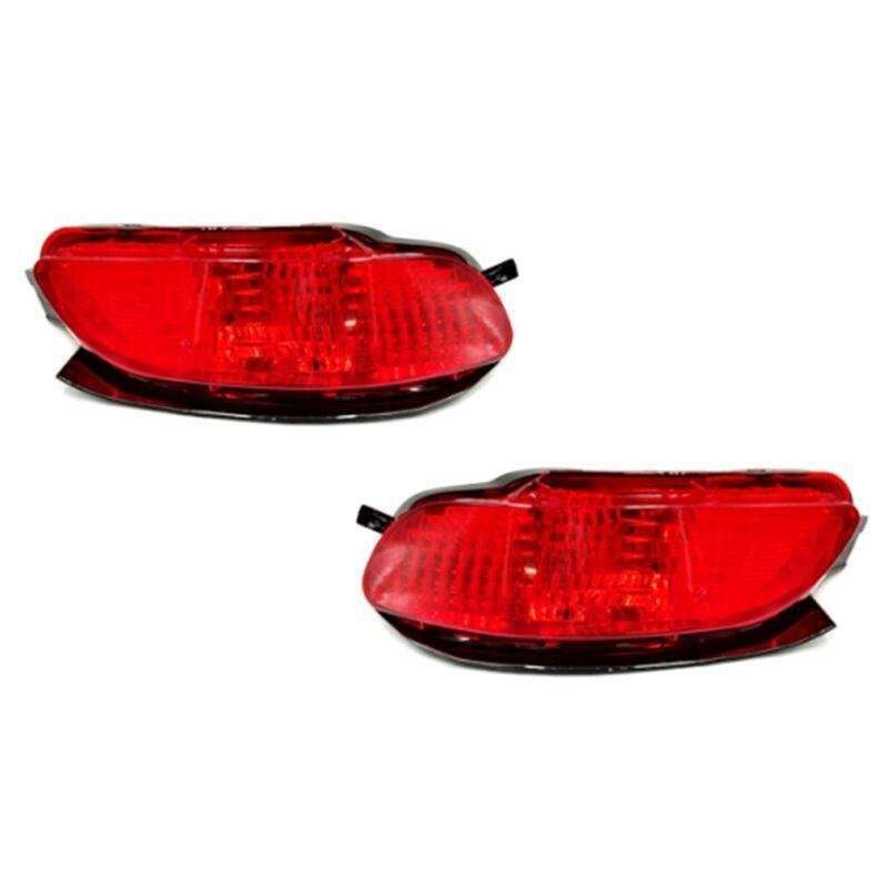 2x Rear Fog Taillight Bumper Reflector Lights For Lexus RX300 RX330 RX350 03-08