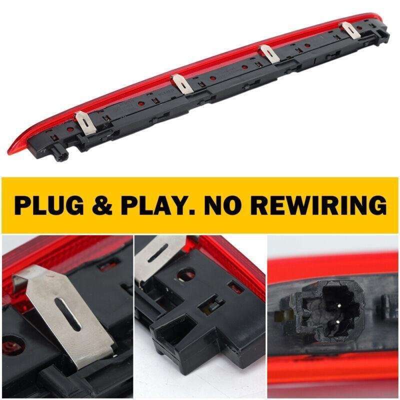 Red Rear High Level Brake Light Lamp Third For Audi A6 C6 Avant 2005-2011 LED