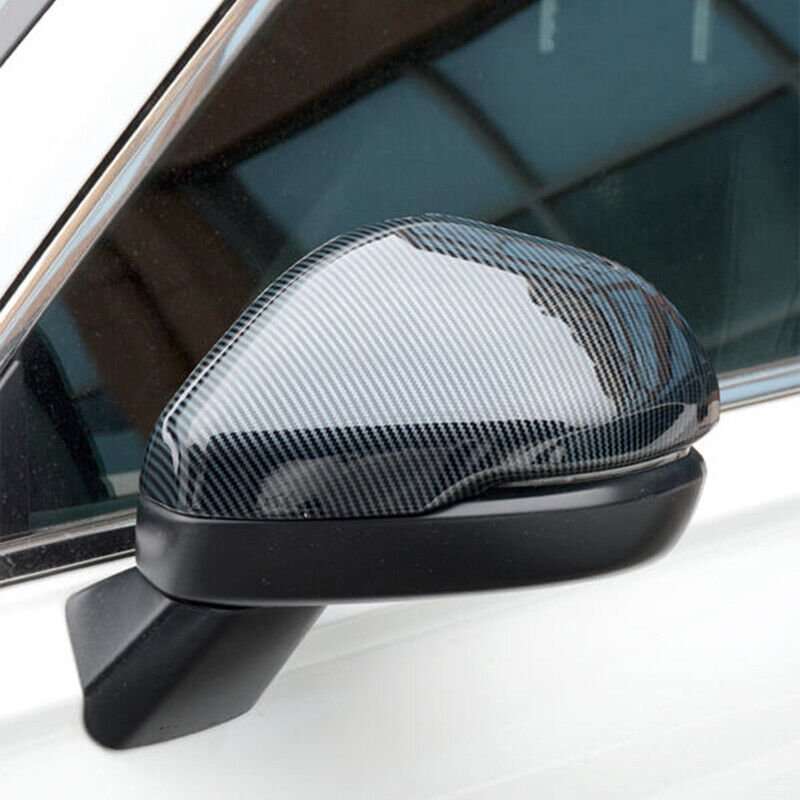 Car Fiber Door Side Rear View Mirrors Protector Cover For Honda HR-V 2023-2024