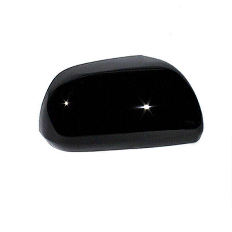 Pair Rear View Wing Mirror Cover Cap For Toyota Highlander 2008-2013 Black