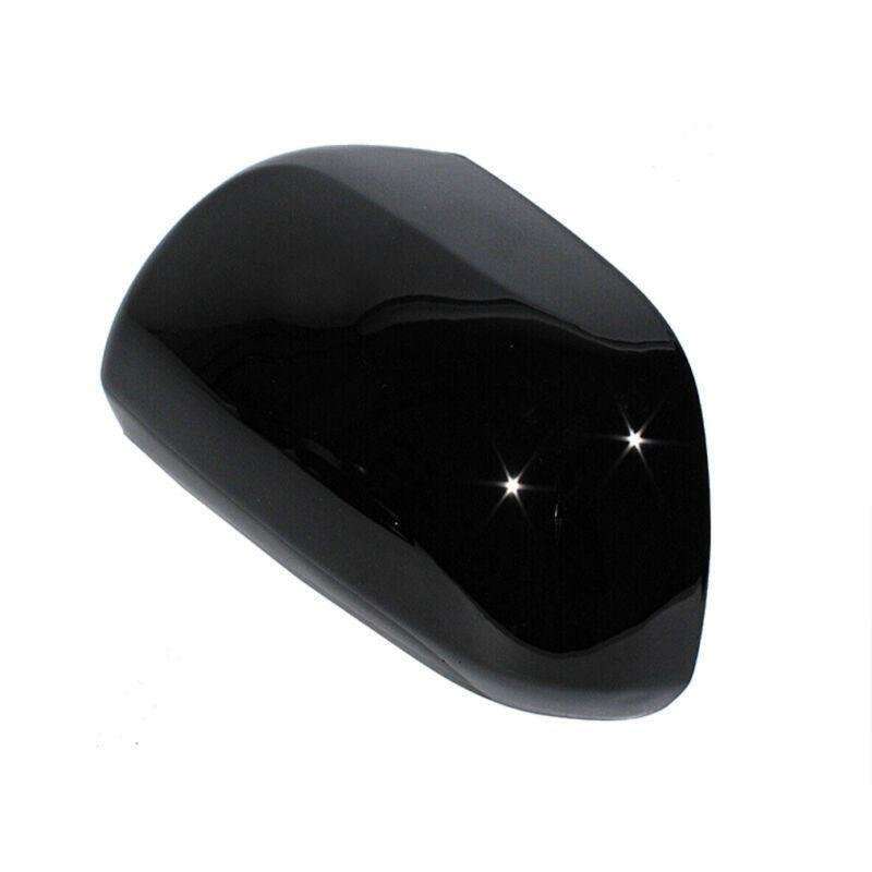 Pair Rear View Wing Mirror Cover Cap For Toyota Highlander 2008-2013 Black