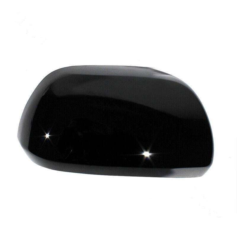Pair Rear View Wing Mirror Cover Cap For Toyota Highlander 2008-2013 Black