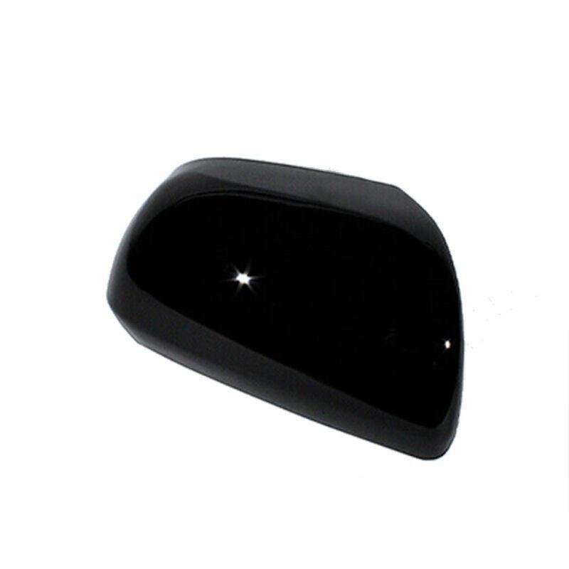 Pair Rear View Wing Mirror Cover Cap For Toyota Highlander 2008-2013 Black