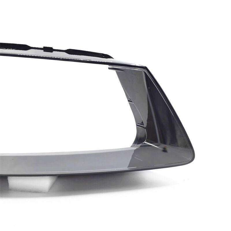 2Pcs Left+Right Side Headlight Headlamp Clear Lens Cover For 2013-2017 Audi Q5