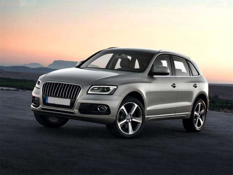 2Pcs Left+Right Side Headlight Headlamp Clear Lens Cover For 2013-2017 Audi Q5