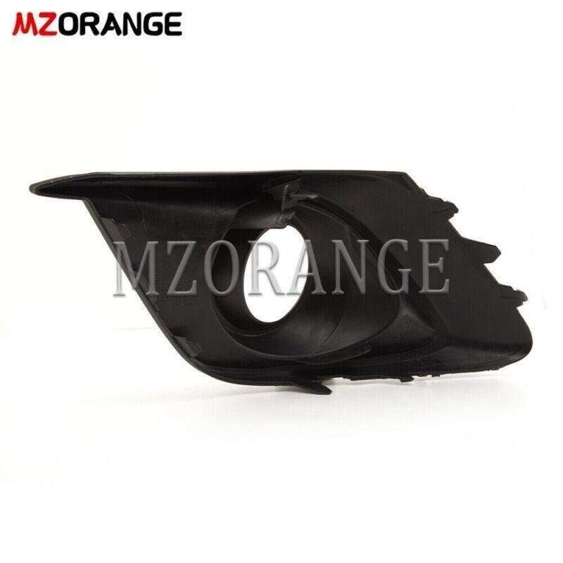 Front Bumper Left Right Side Fog Light Lamps Cover Bezels For Mazda 3 2014-2016