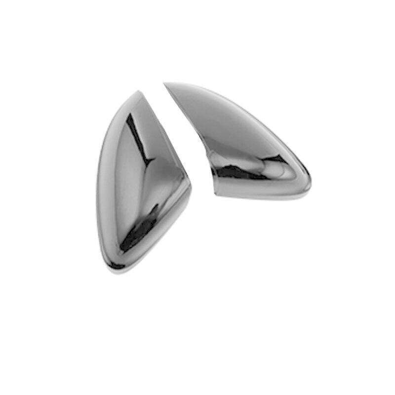 Black Exterior Rear View Mirror Cover Trim For Volkswagen Jetta MK7 2019-2021
